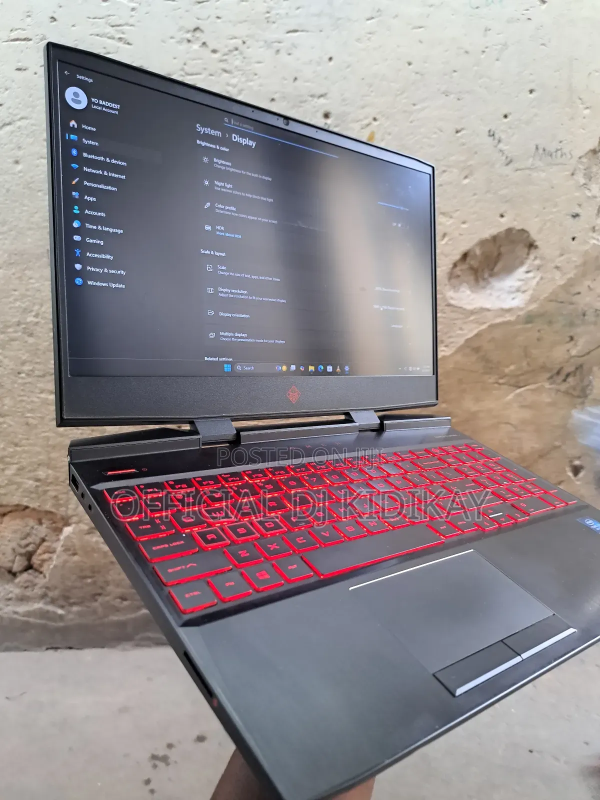 Laptop HP Omen 15 16GB Intel Core i7 SSD 512GB