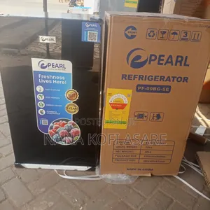 Pearl 91litres Table Top Refrigerator Black Mirror