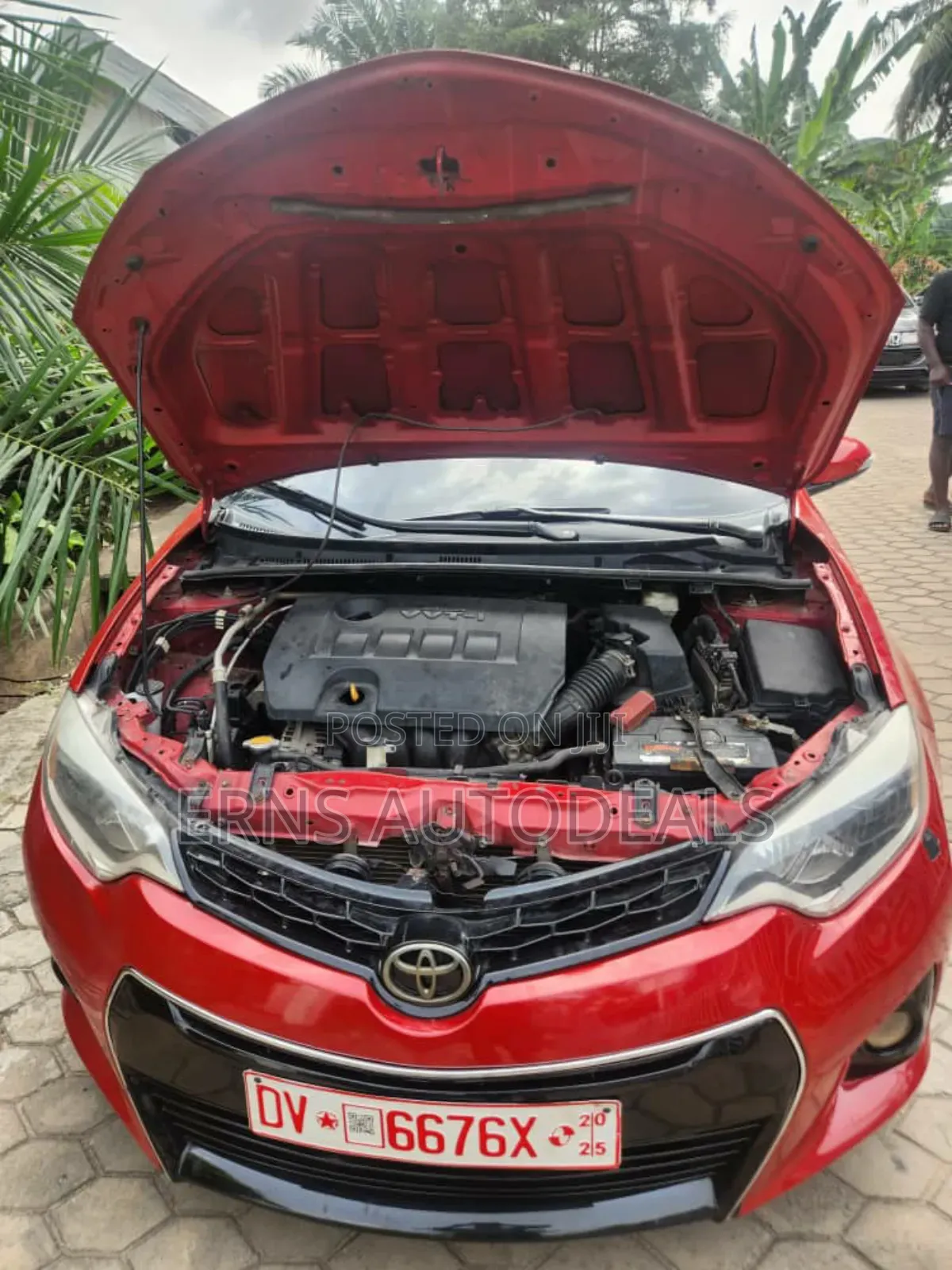 Toyota Corolla S 4dr Sedan (1.8L 4cyl CVT) 2015 Red