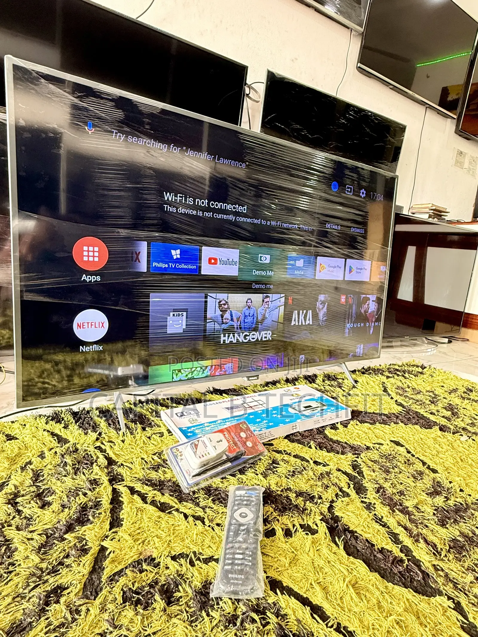 55inches Full Digital Satellite Android Smart Phillips Tv