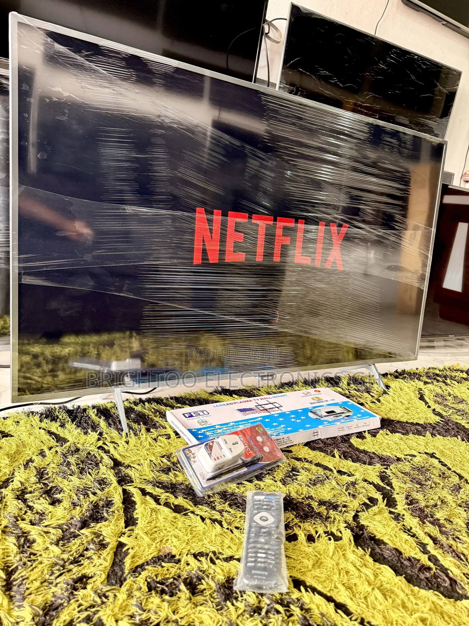 55inches Full Digital Satellite Android Smart Phillips Tv