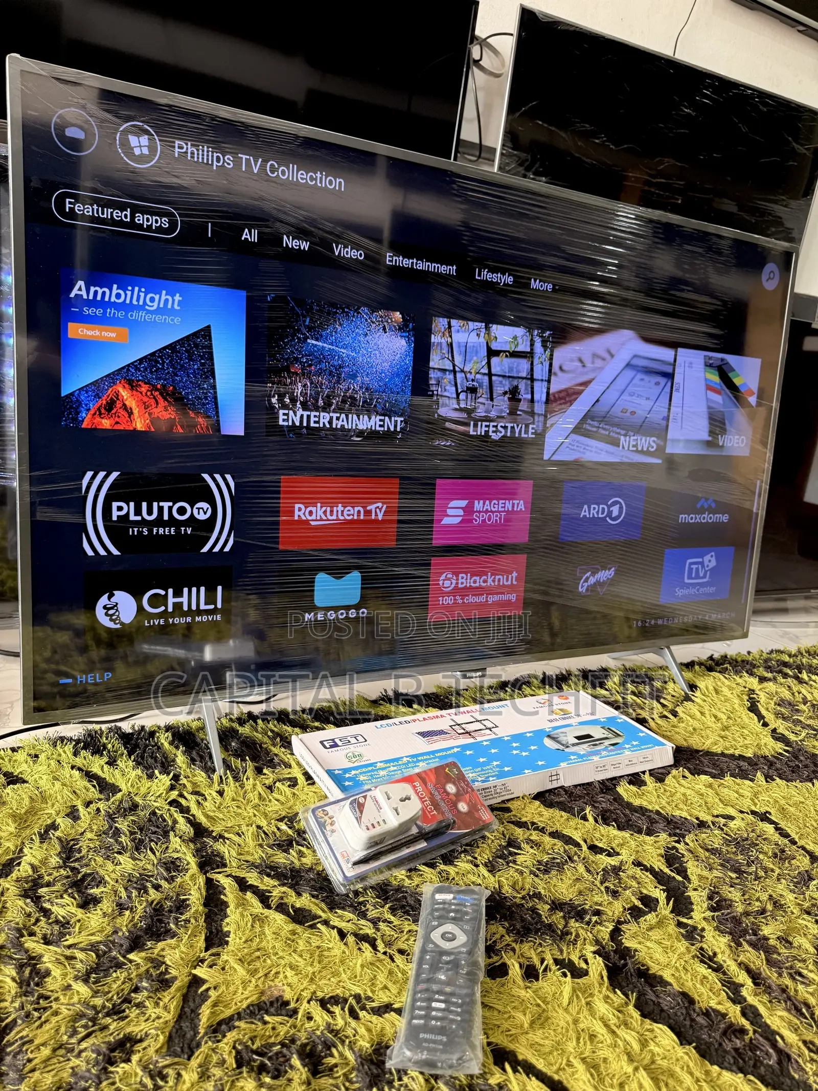 55inches Full Digital Satellite Android Smart Phillips Tv