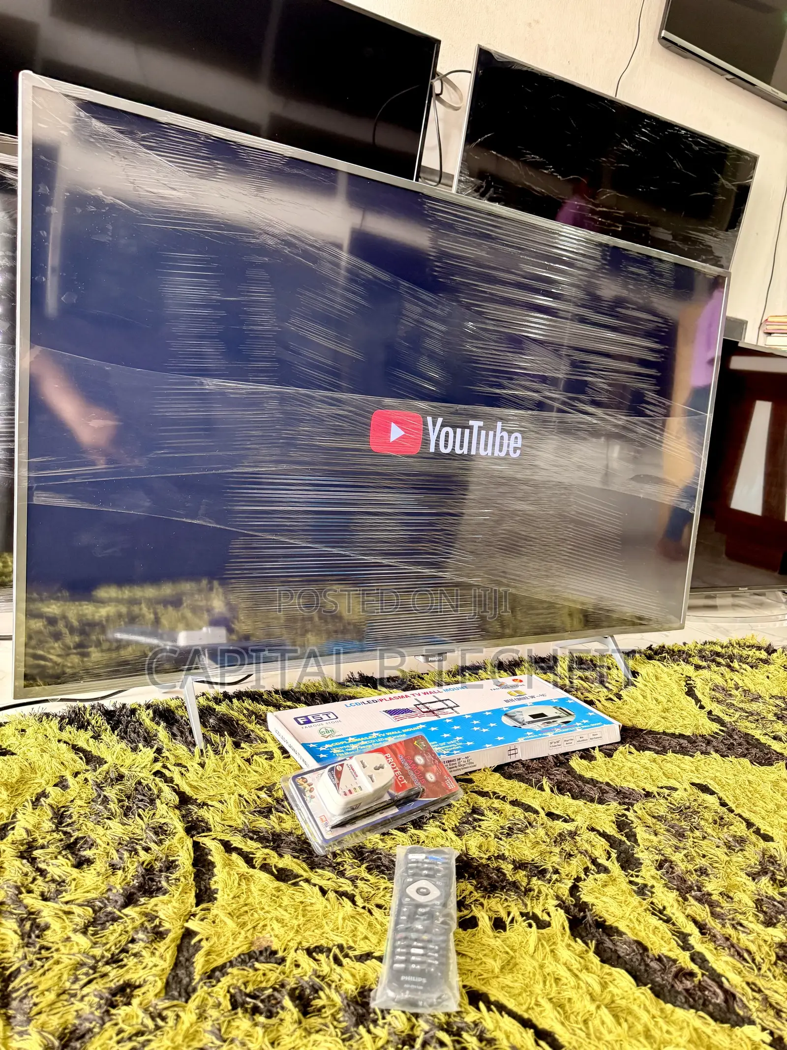 55inches Full Digital Satellite Android Smart Phillips Tv