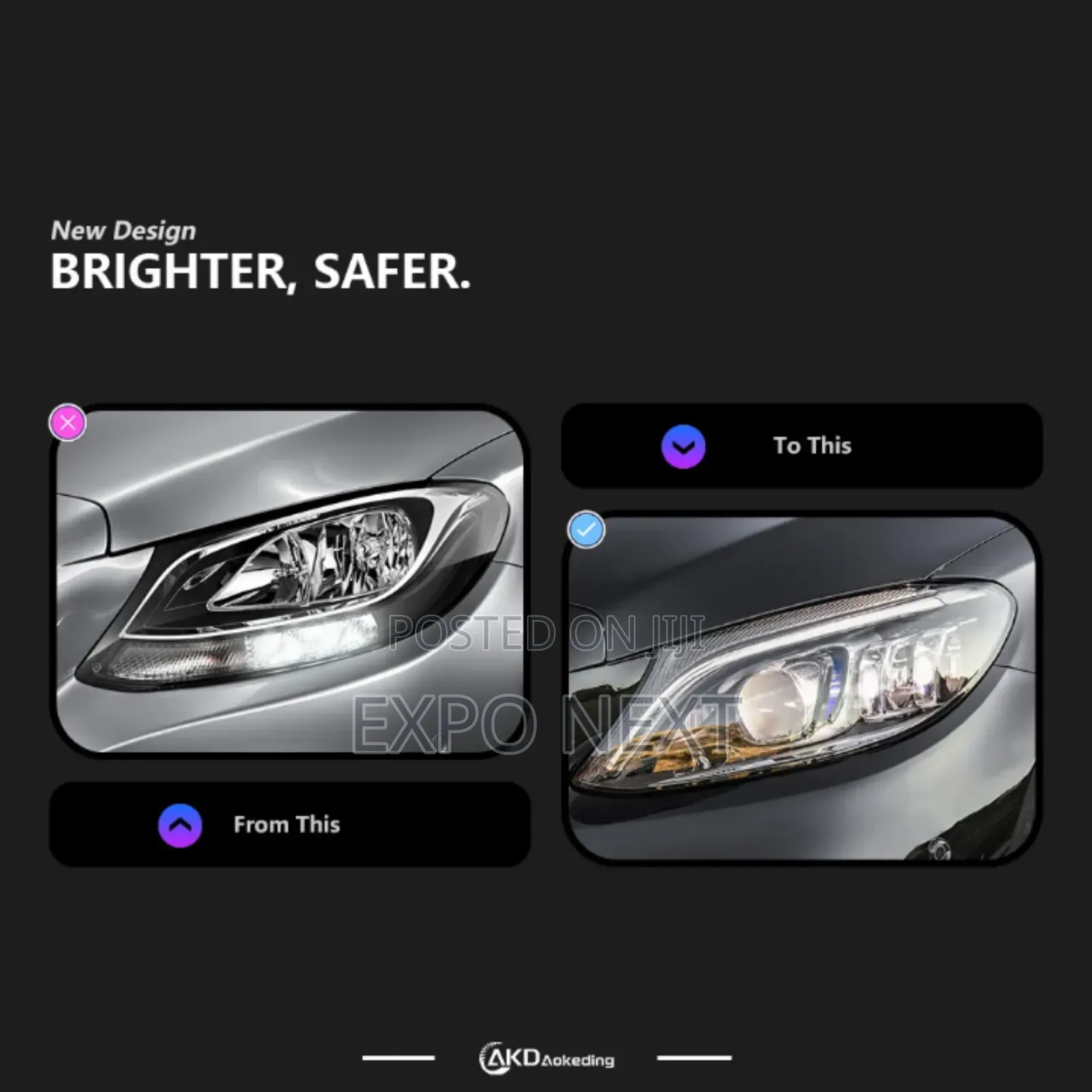 Mercedes Benz C Class W205 Headlight Led 2014-2021