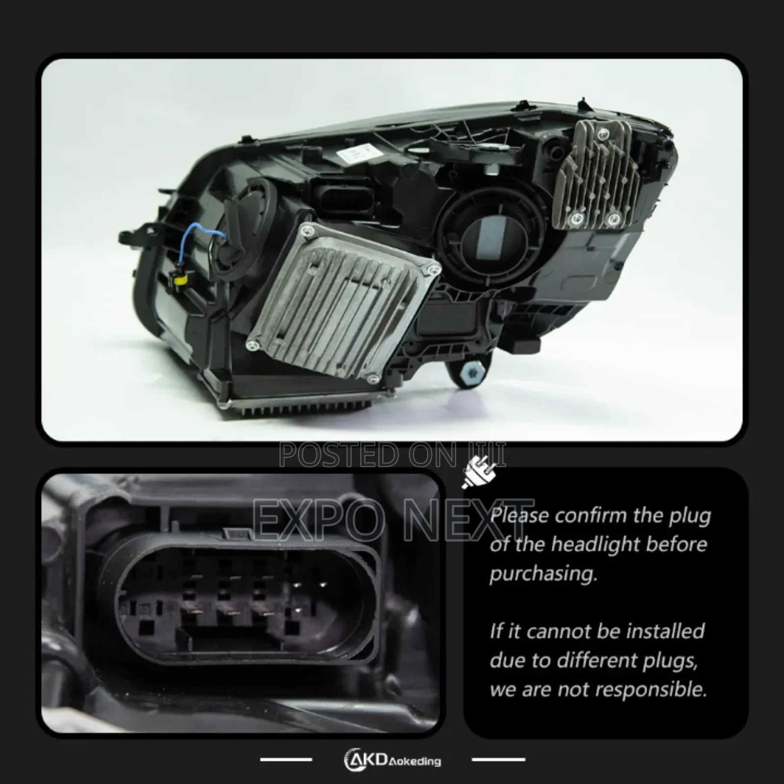 Mercedes Benz C Class W205 Headlight Led 2014-2021