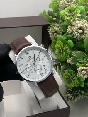D.W Chronograph Leather Watch