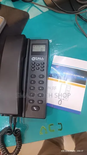 Long Range Smart Wireless Intercom With Backup Battery Up 2hrs Talk