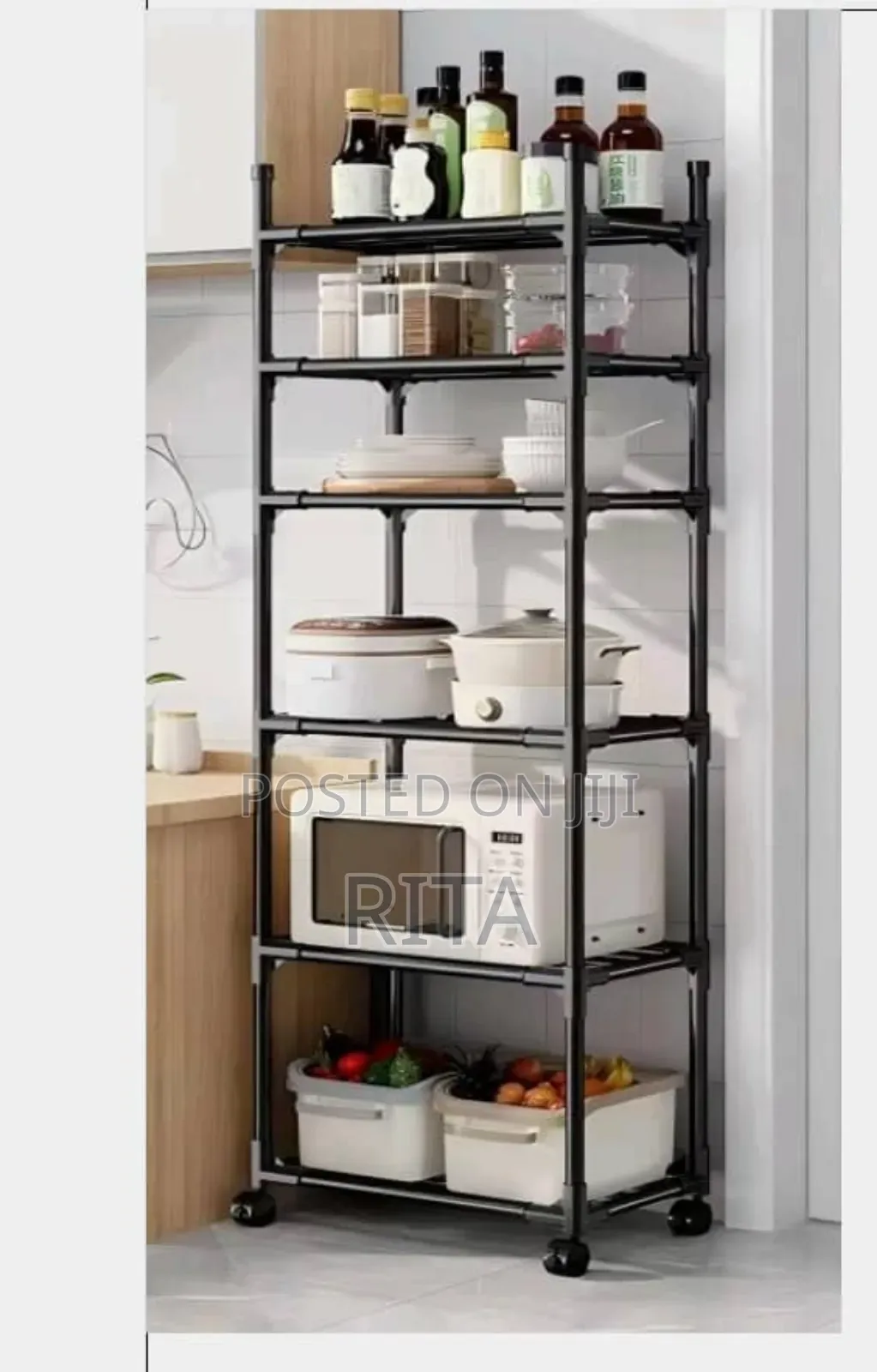 Six Steps Storage Rack