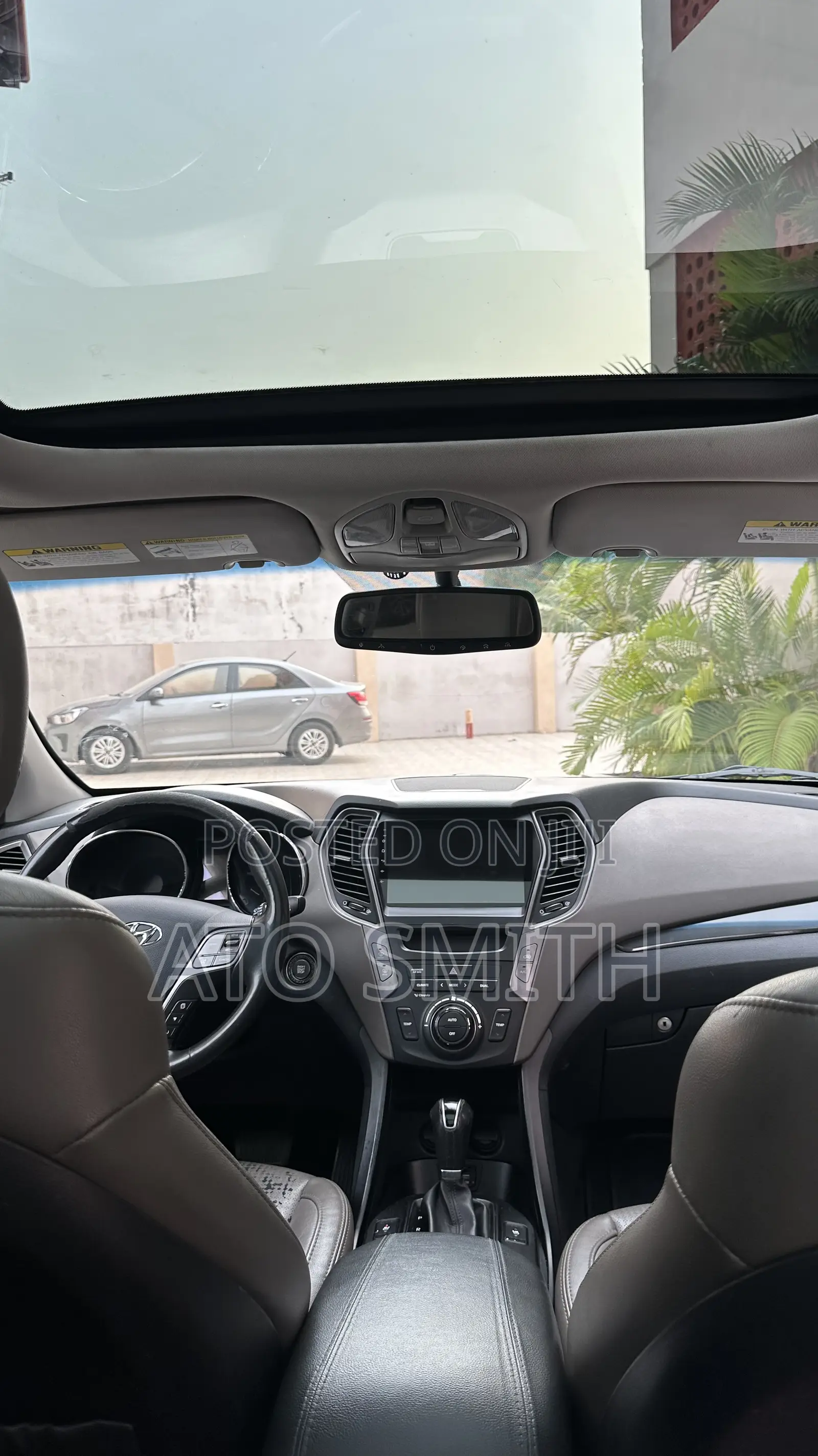 Hyundai Santa Fe 2015 White
