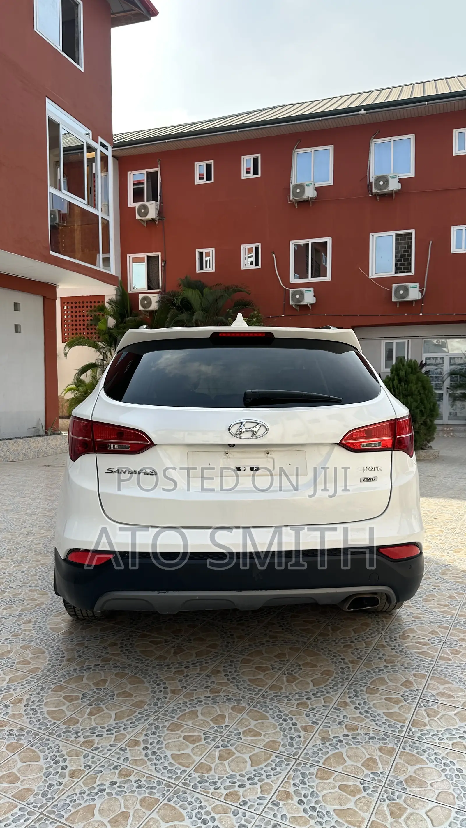 Hyundai Santa Fe 2015 White