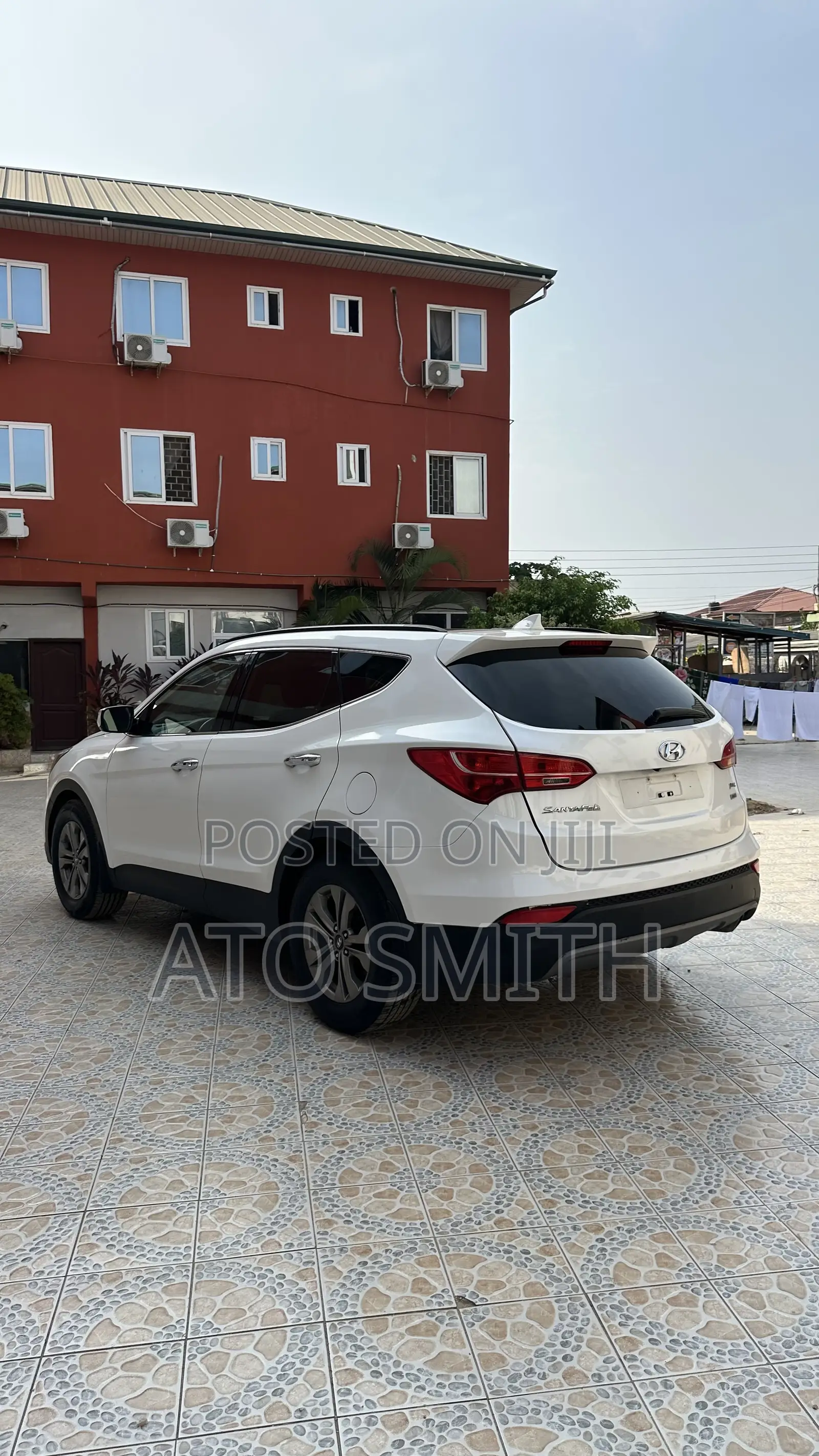 Hyundai Santa Fe 2015 White