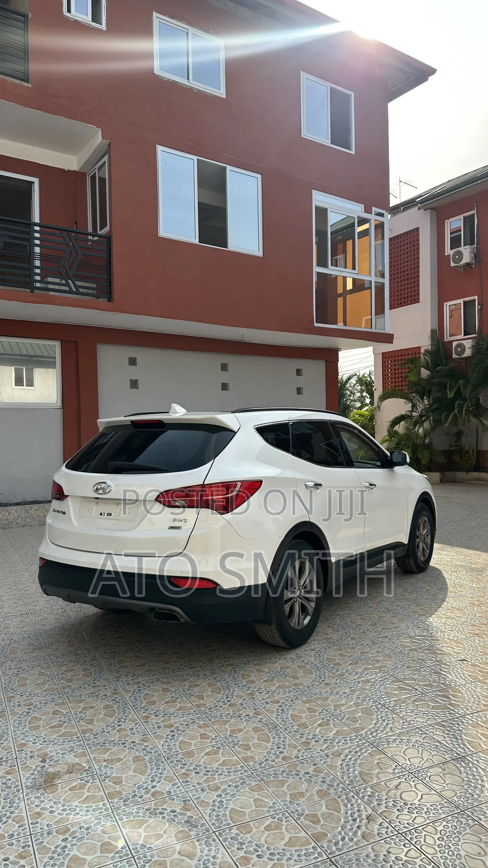 Hyundai Santa Fe 2015 White