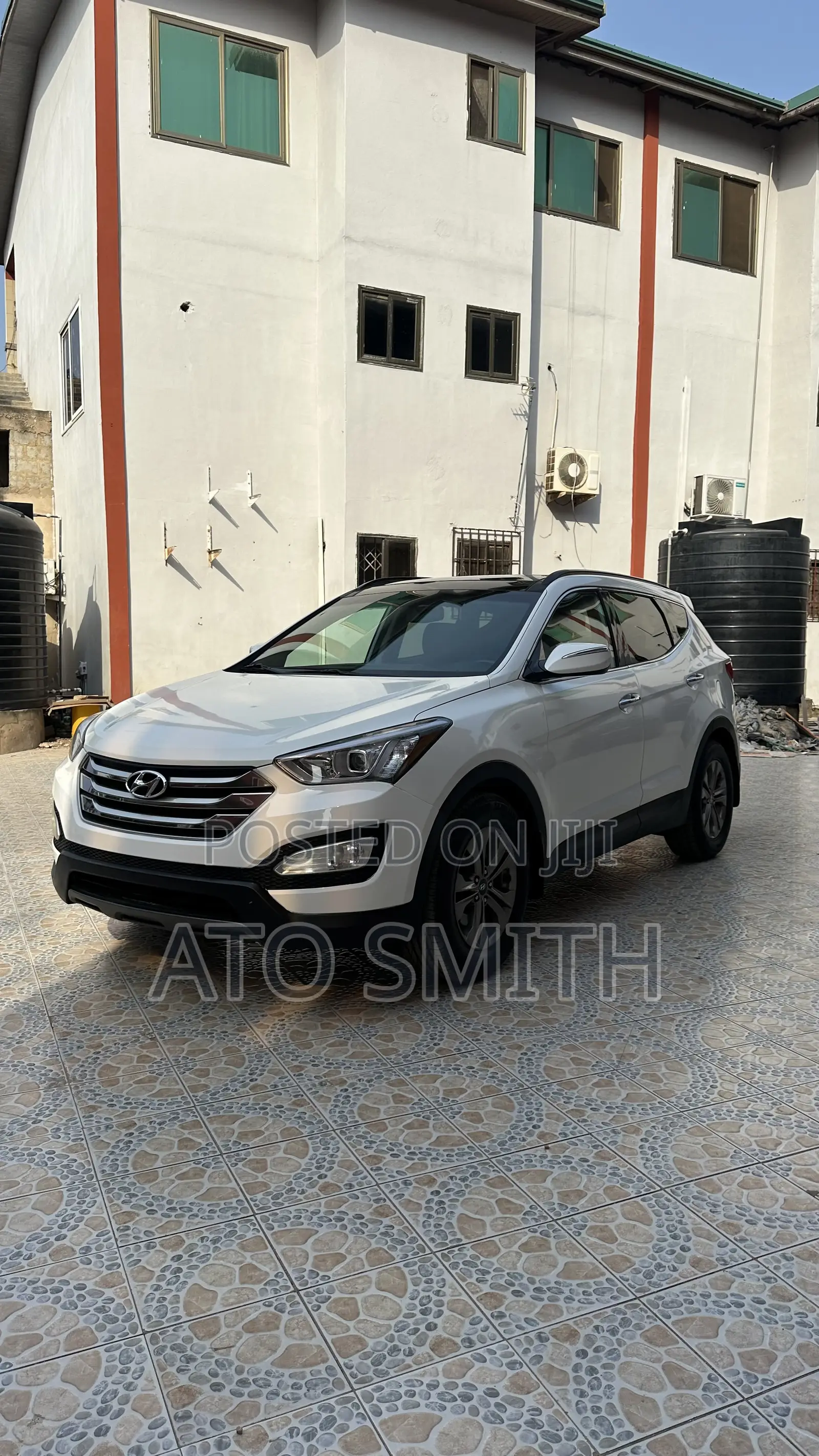 Hyundai Santa Fe 2015 White