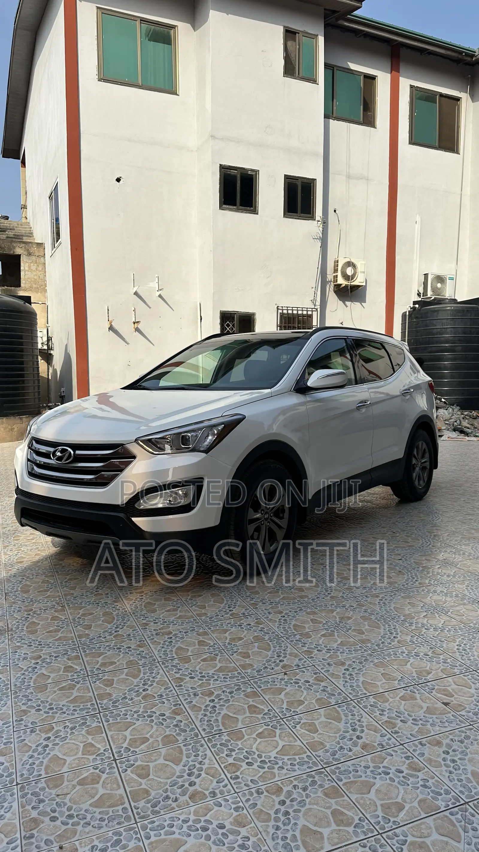 Hyundai Santa Fe 2015 White