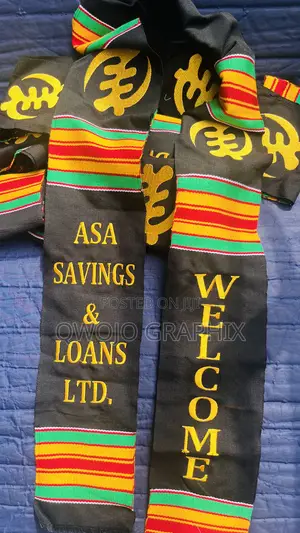 Customized Weaved Sash