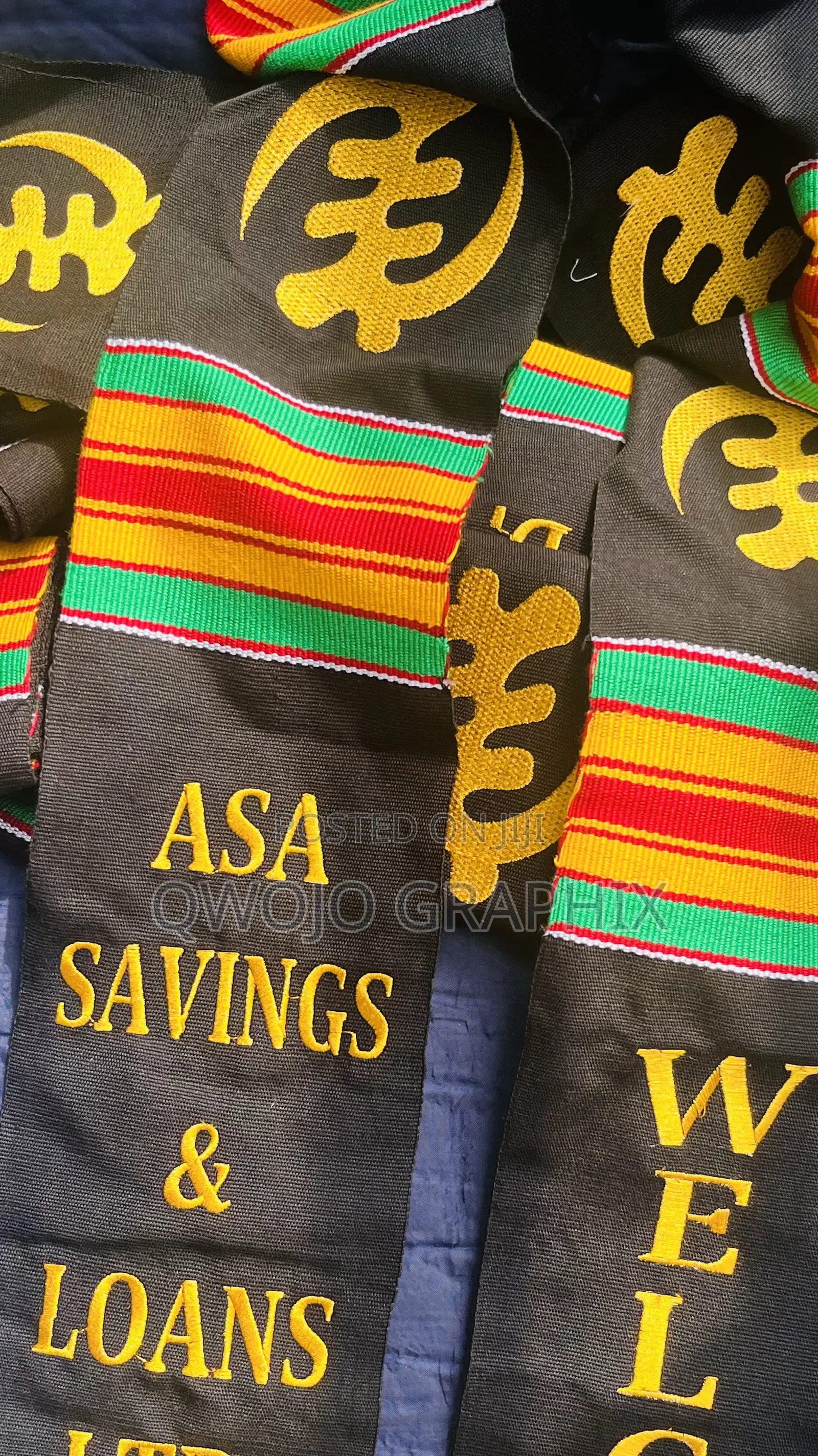 Customized Weaved Sash