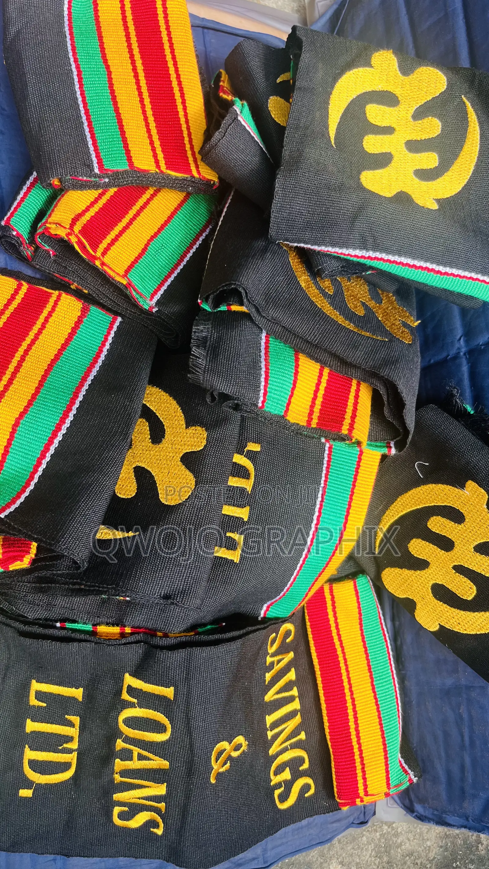 Customized Weaved Sash