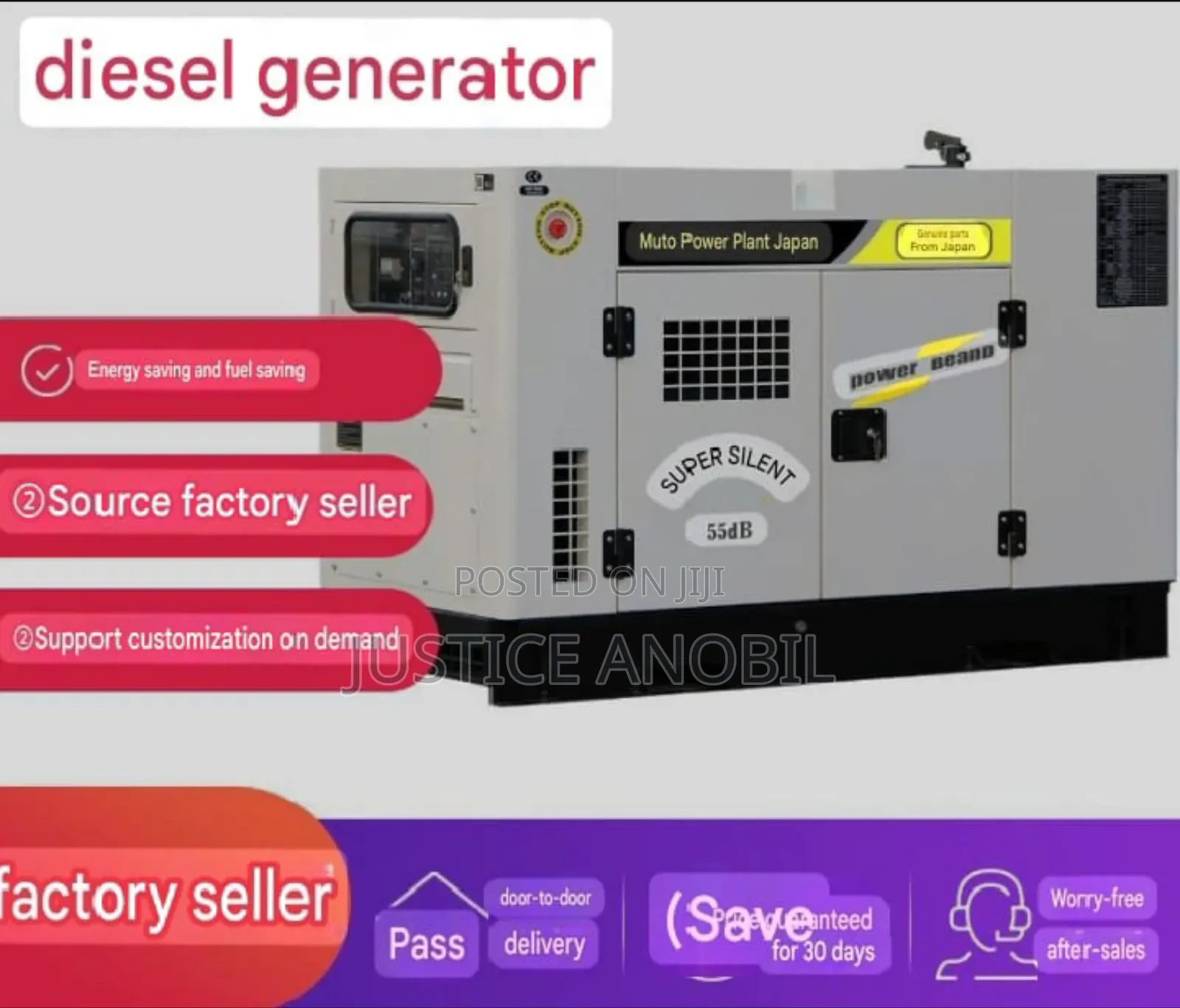Sdg25 Diesel Generator From Airman