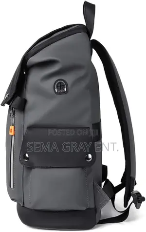 Waterproof Leather Urban Backpack - Men Women
