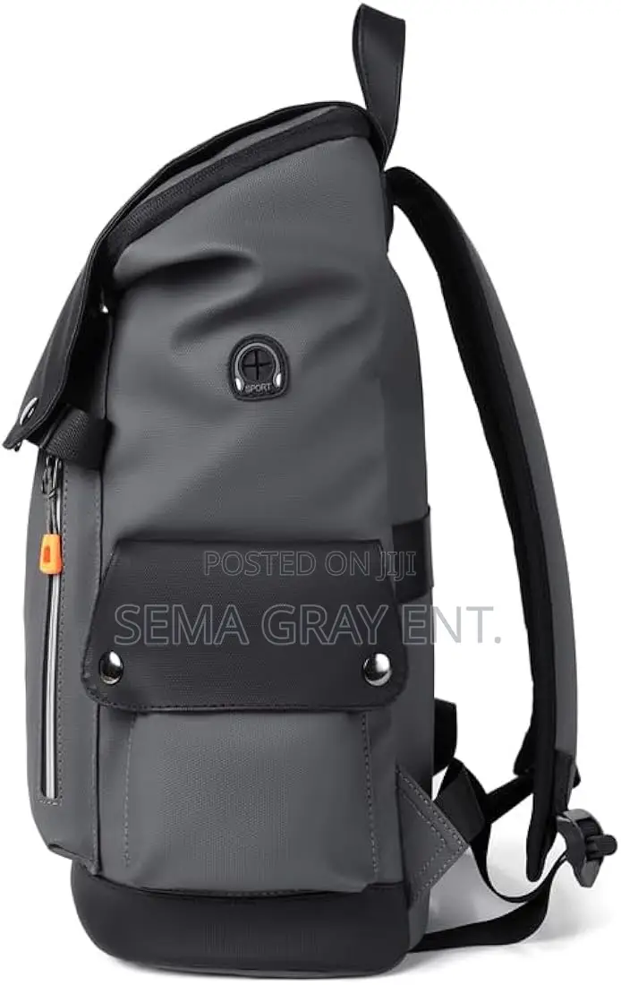 Waterproof Leather Urban Backpack - Men Women