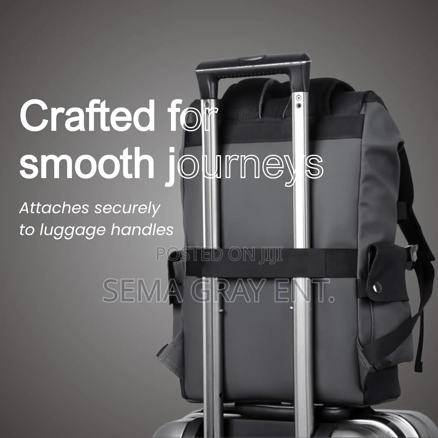 Waterproof Leather Urban Backpack - Men Women