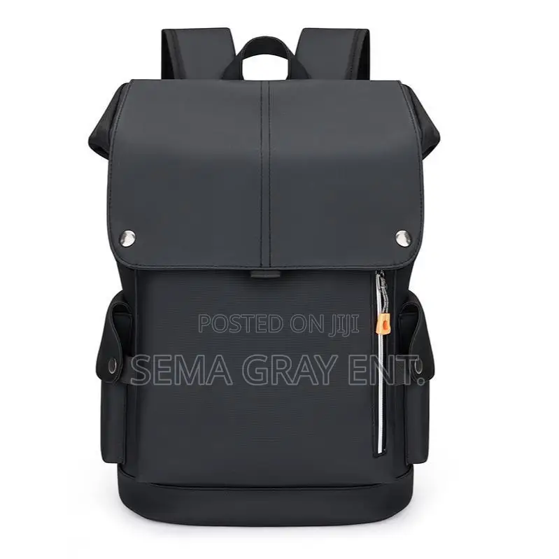 Waterproof Leather Urban Backpack - Men Women