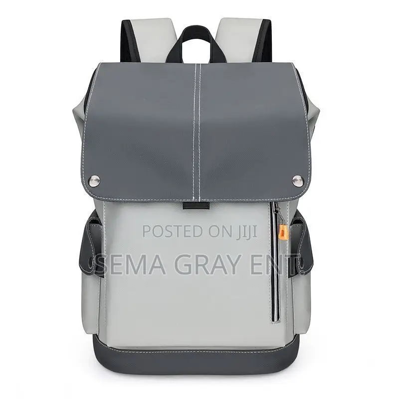 Waterproof Leather Urban Backpack - Men Women