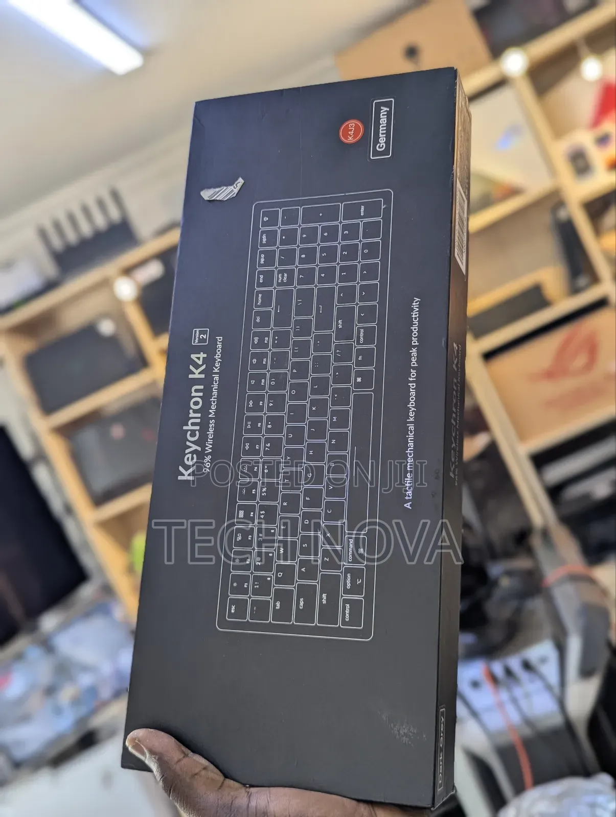 Keychron K4 Wireless Bluetooth/Usb Wired Gaming Mechanical Keyboard