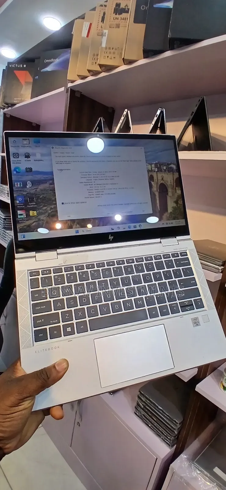 Laptop HP EliteBook 830 G7 16GB Intel Core i5 SSD 512GB