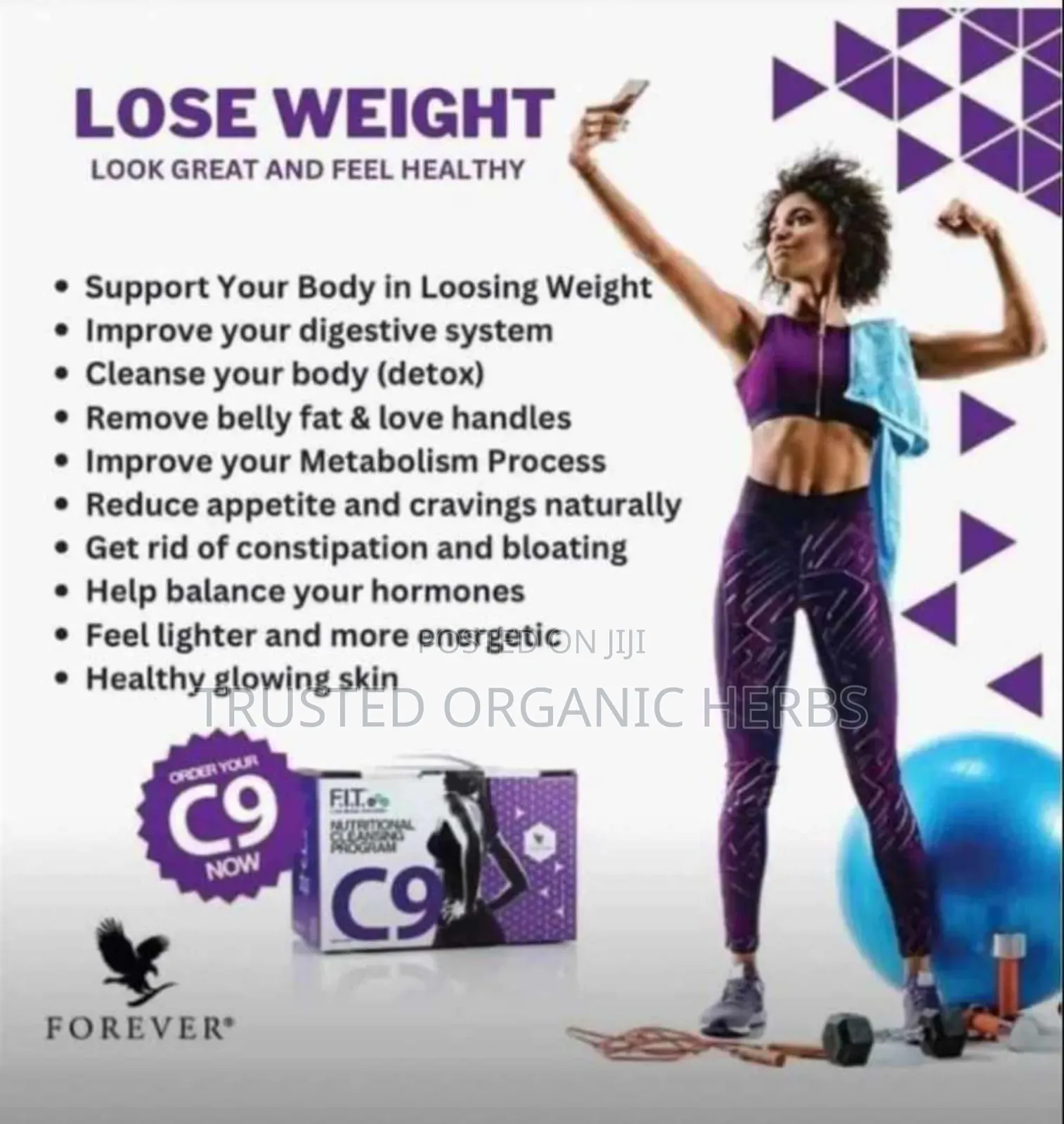 Forever C9 Weight Loss Flat Tummy Cleansing And Detoxify
