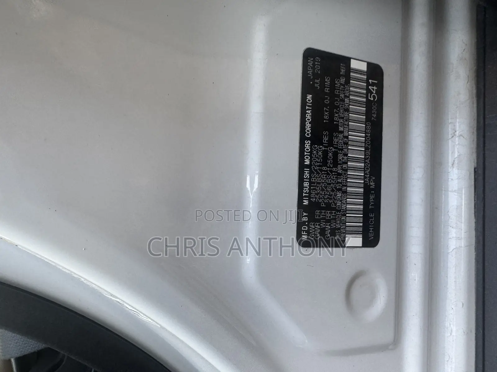 Mitsubishi Outlander 2020 White