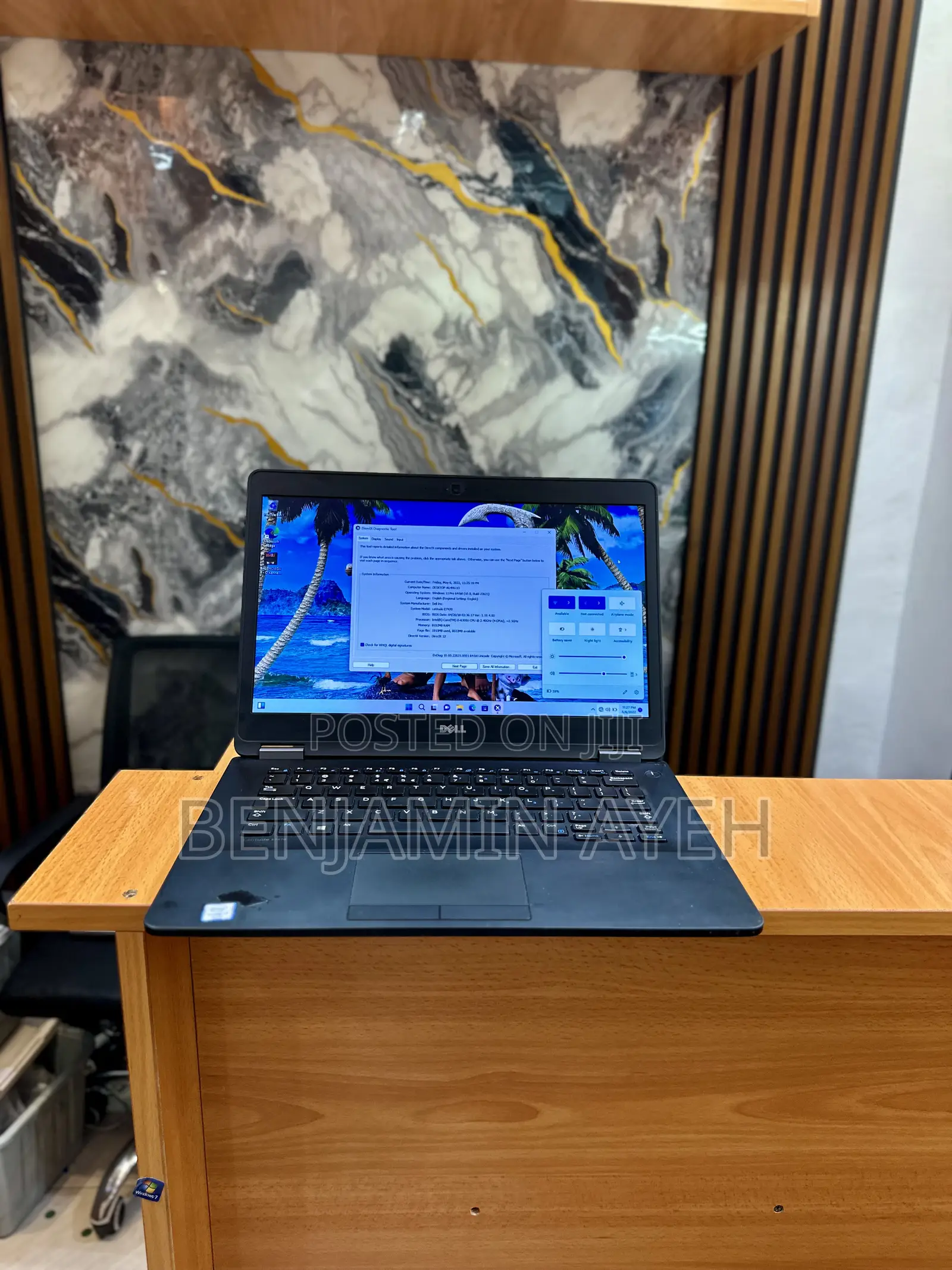 Laptop Dell Latitude E7470 8GB Intel Core i5 SSD 256GB