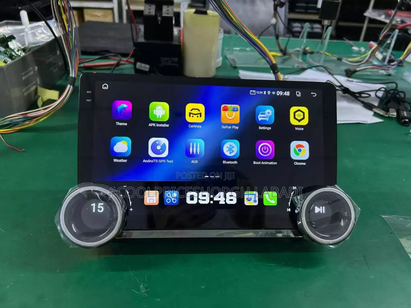 Car Dual Knop Control Multimedia Player