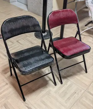 Padded Folding Chairs – Crocodile Texture