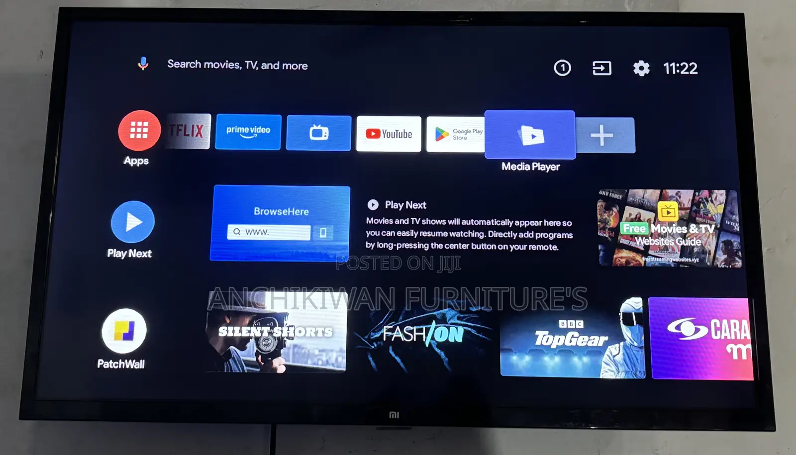 Mi Android 32 Inches Digital Satellite Bluetooth,Netflix,Youtube Tv