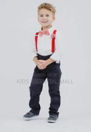 Suspender and Bow Tie for Kids