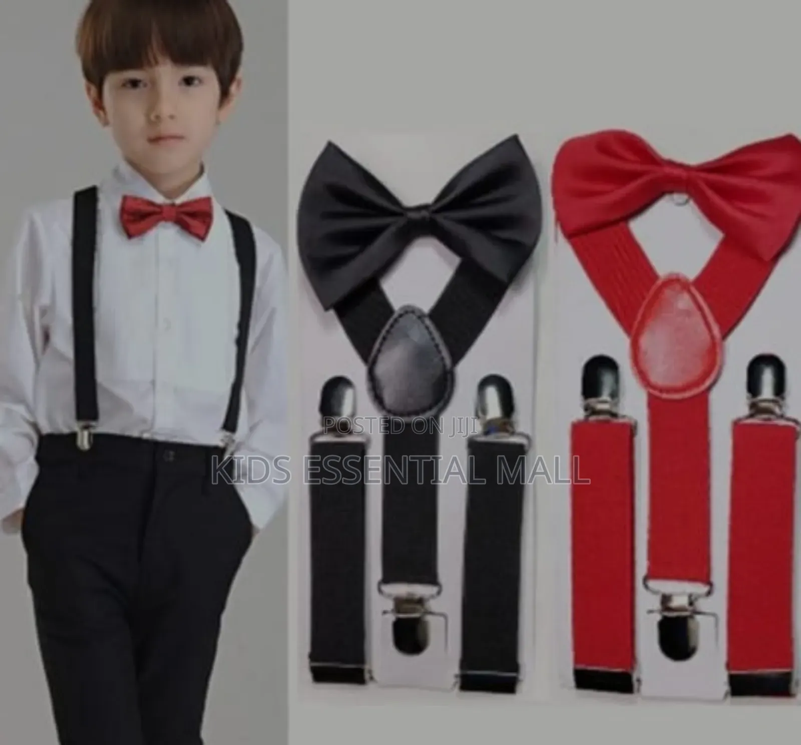 Suspender and Bow Tie for Kids