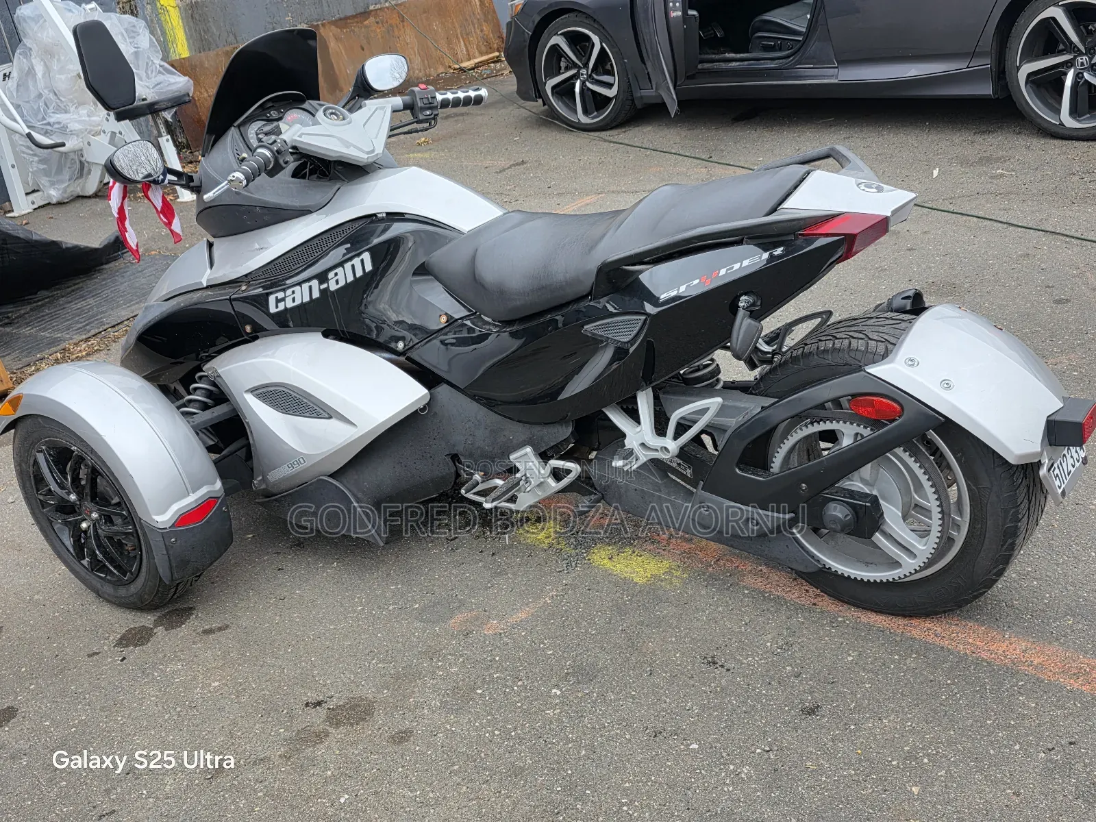 Can-Am Spyder 2009 White