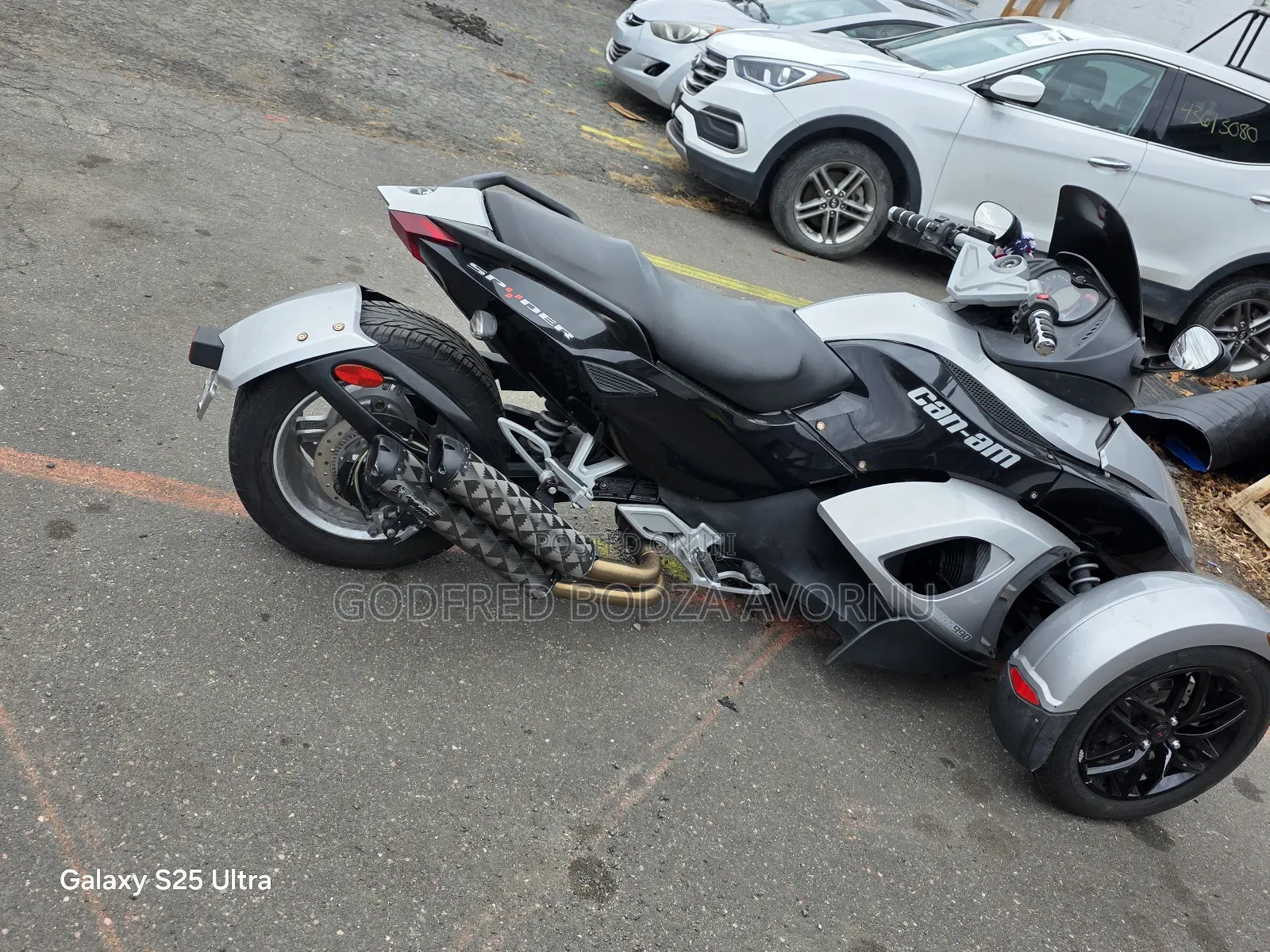 Can-Am Spyder 2009 White