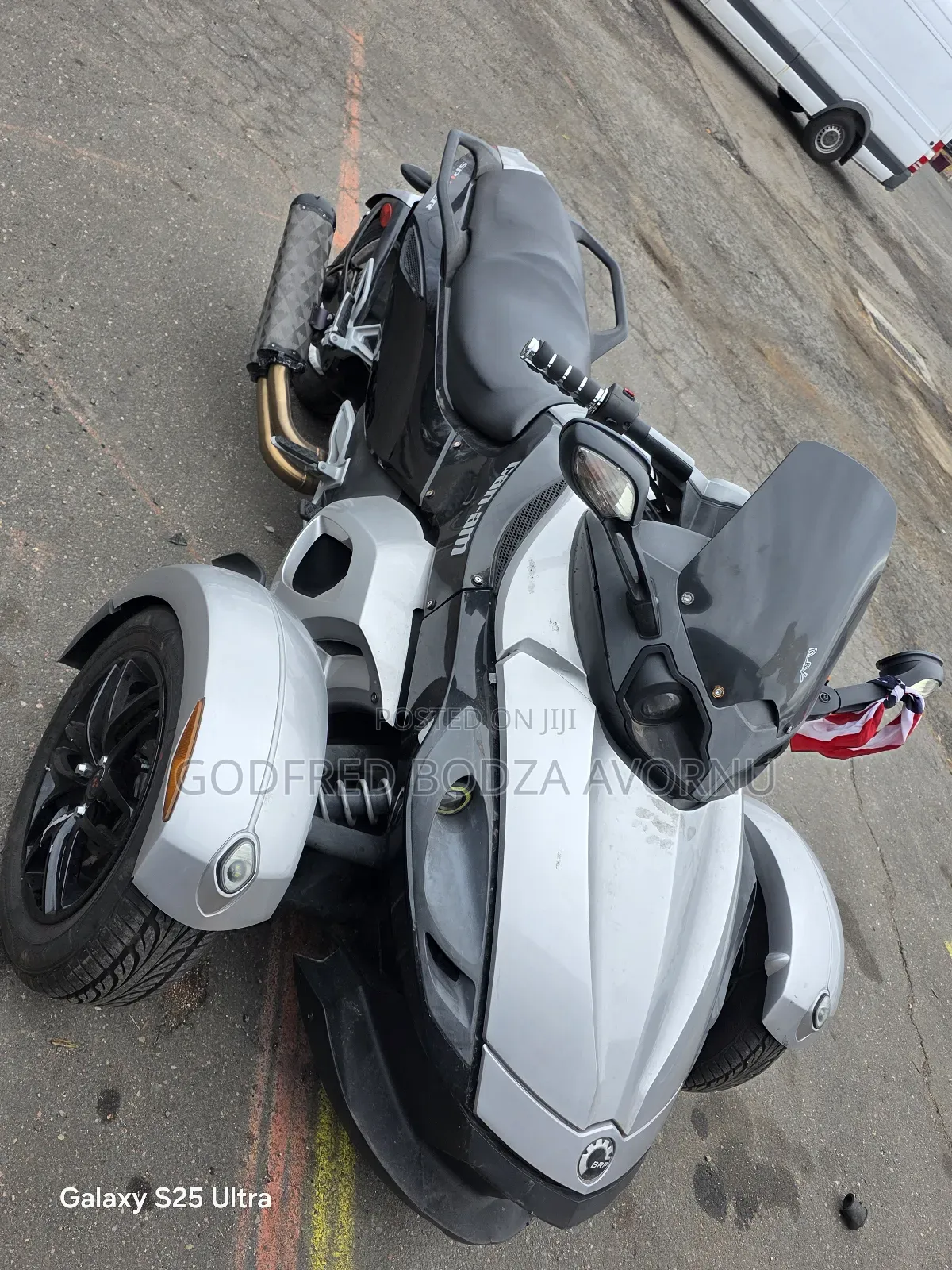 Can-Am Spyder 2009 White