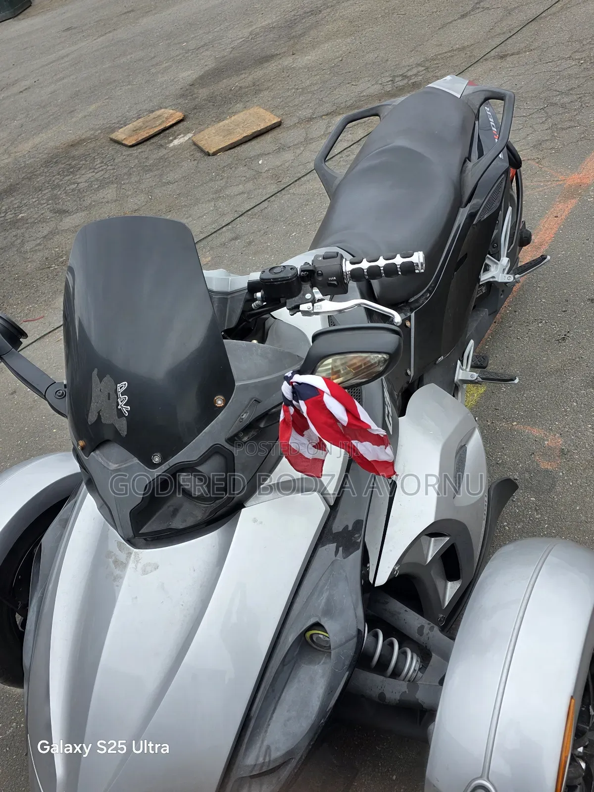 Can-Am Spyder 2009 White
