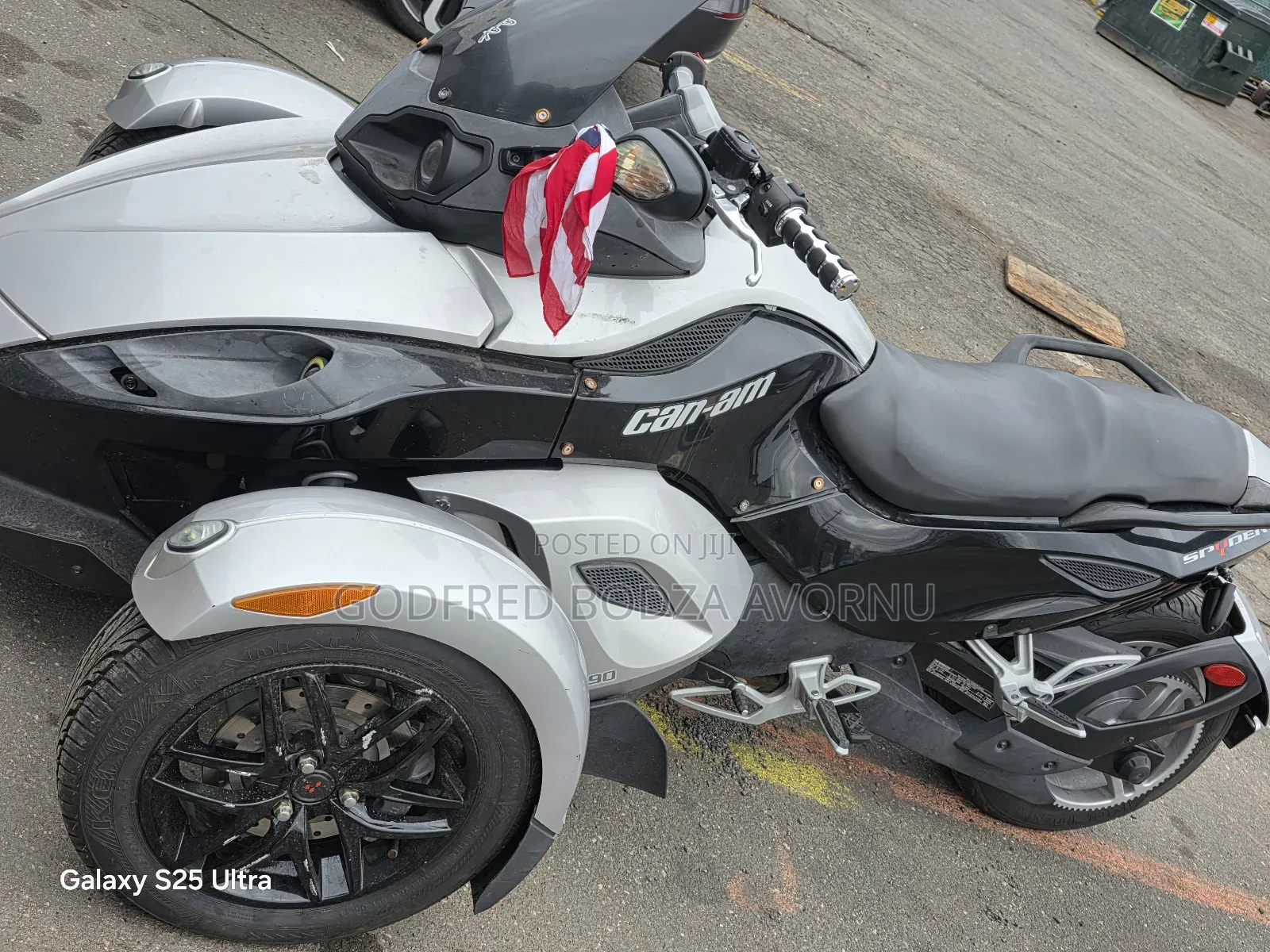 Can-Am Spyder 2009 White