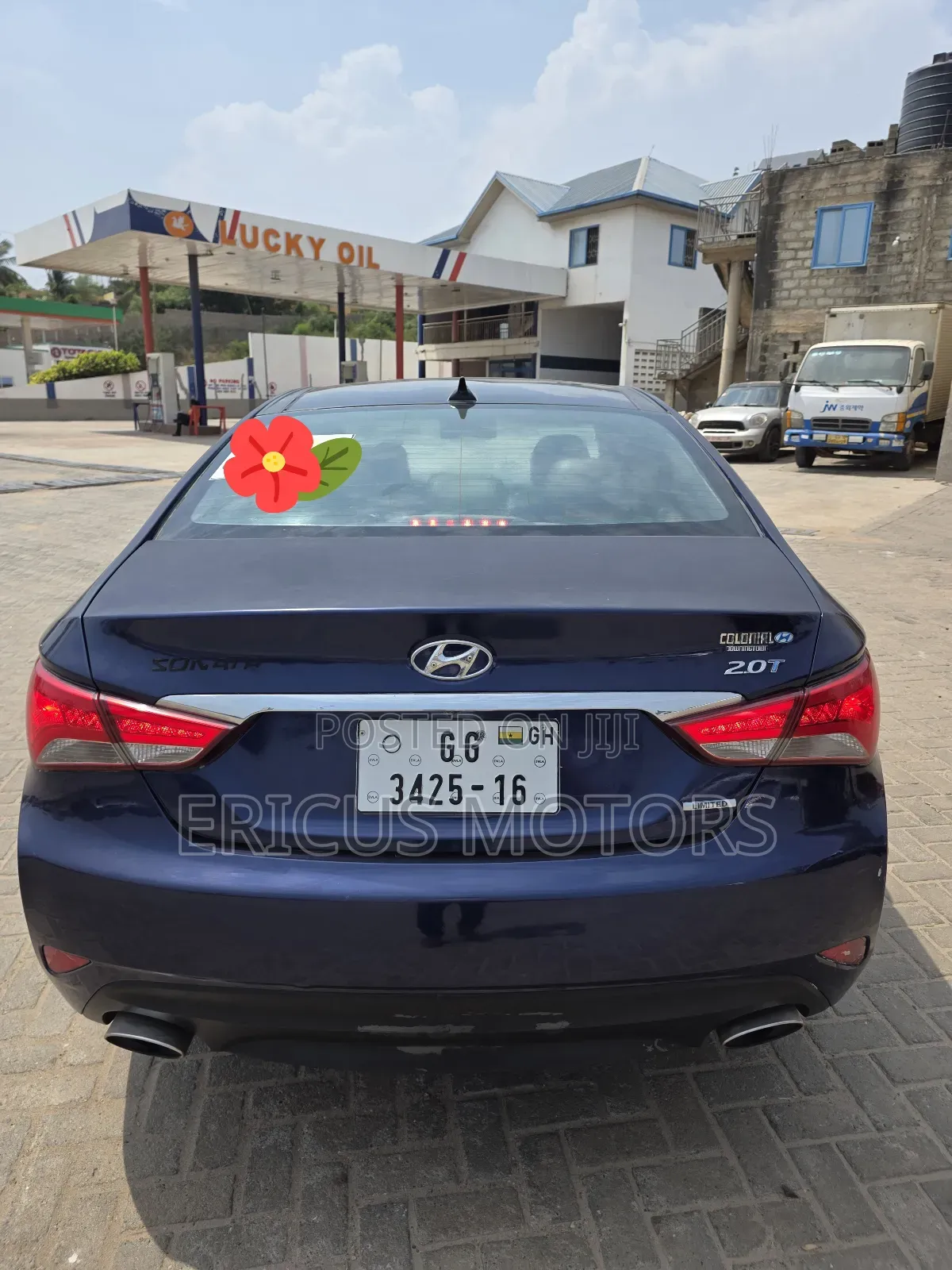 Hyundai Sonata Limited 4dr Sedan (2.0L 4cyl Turbo 6A) 2014 Blue
