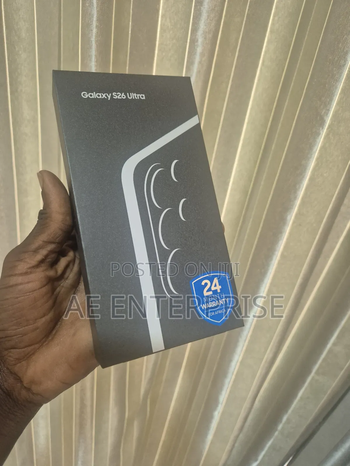 New Samsung Galaxy S26 Ultra 5G 256 GB Black