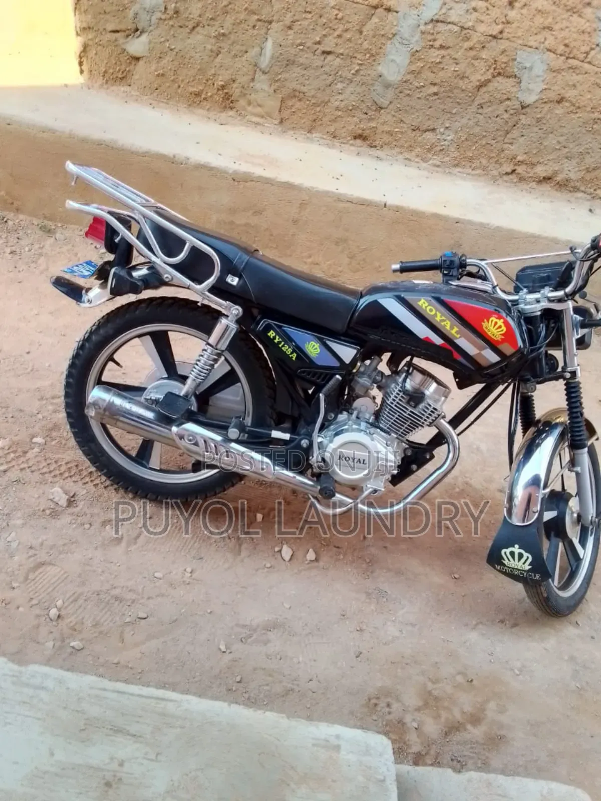 Royal Motorcycle 2024 Blue