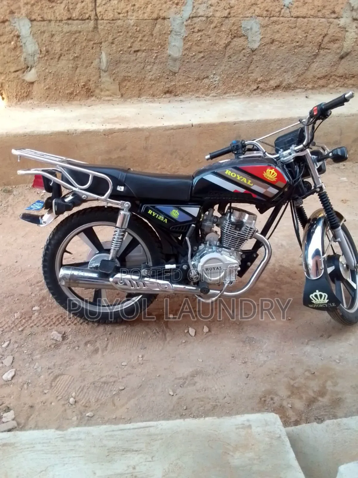 Royal Motorcycle 2024 Blue