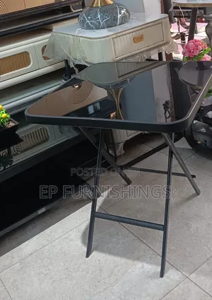 Foldable Glass Table