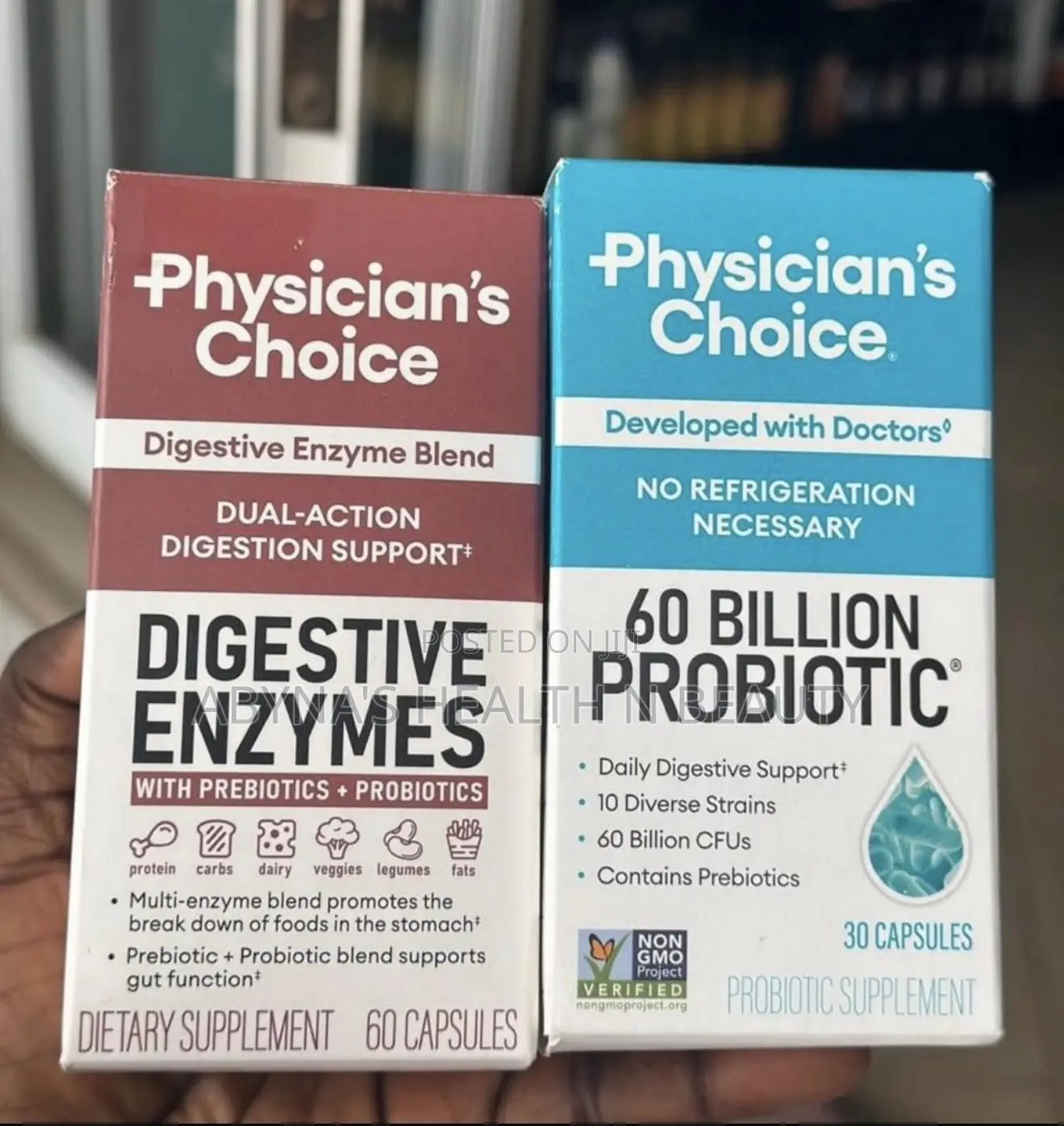 Physician’S Choice Probiotics 60 Billion Cfu + Probiotics 30’S