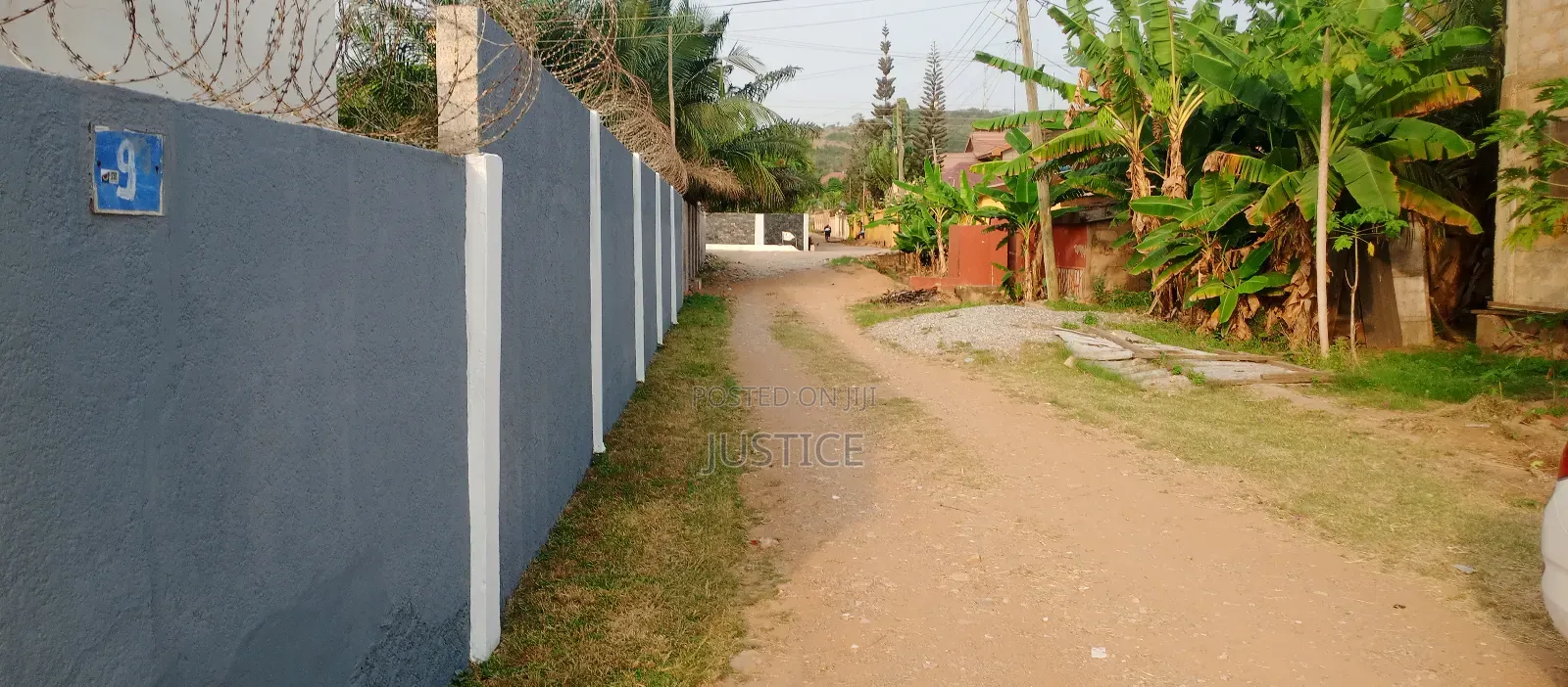 Walled 2 Plots of Land for Sale West Legon