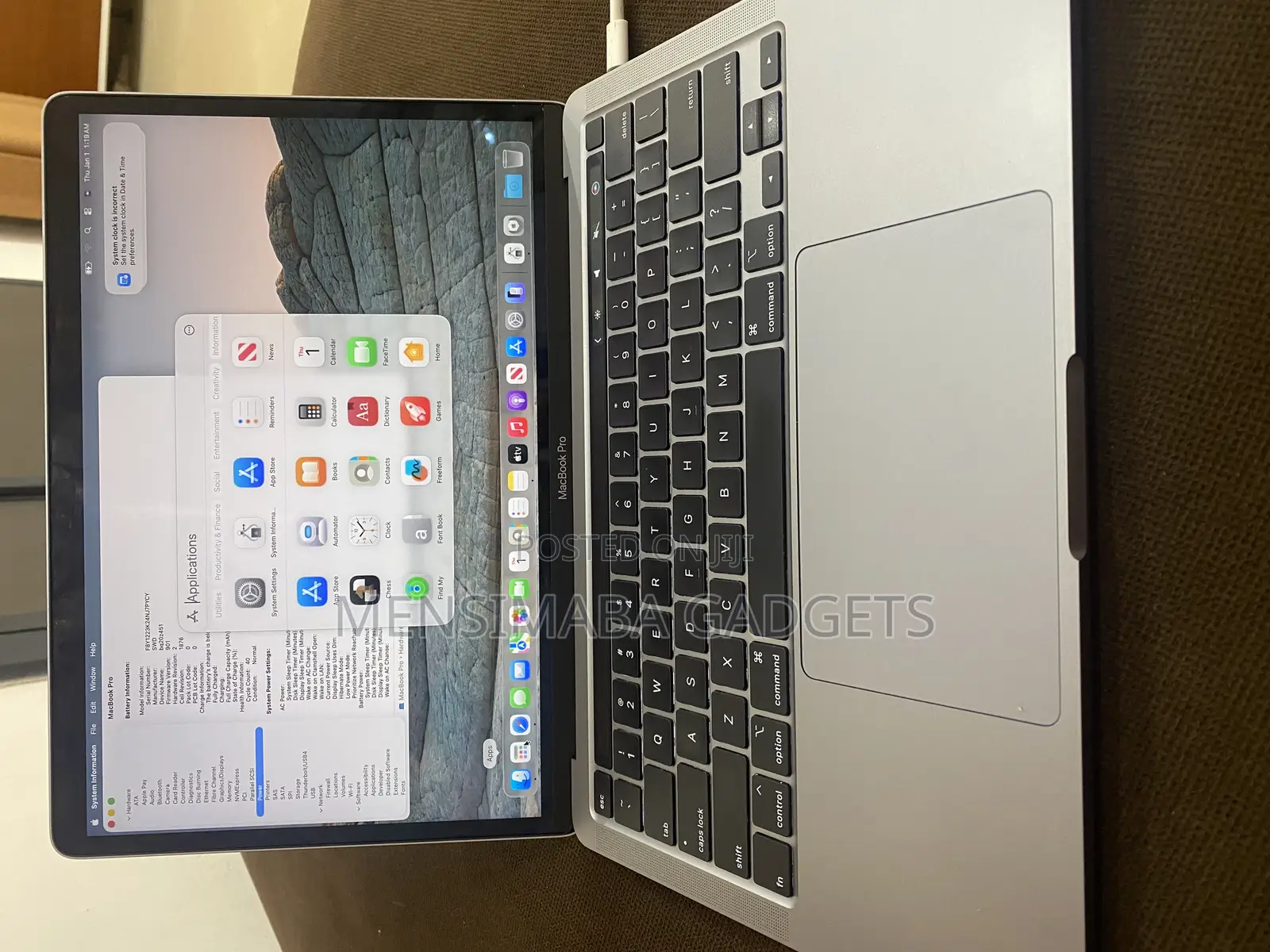 Laptop Apple MacBook Pro 2020 16GB Intel Core i5 SSD 256GB